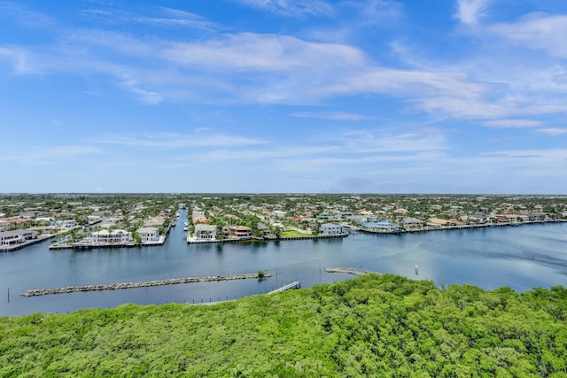 property view of water