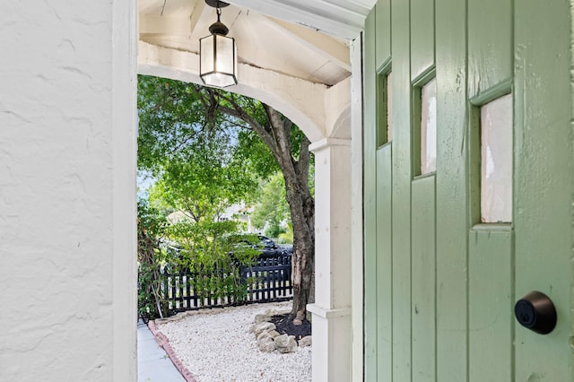 view of doorway