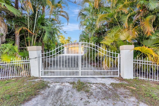 view of gate