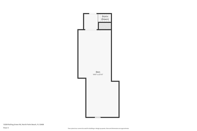 13209 Rolling Green Rd, North Palm Beach, FL 33408 - room layout