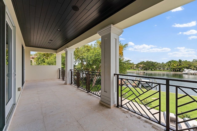 13209 Rolling Green Rd, North Palm Beach, FL 33408 - balcony with a water view