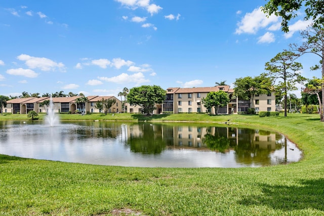 water view featuring a residential view