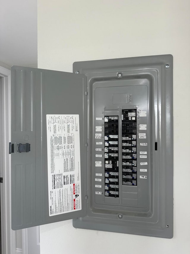 utilities with electric panel