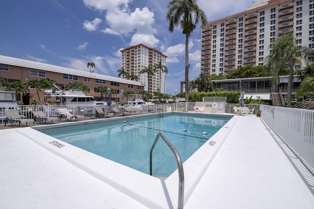 901 N Birch Rd Unit D6, Fort Lauderdale, FL 33304 - community pool featuring fence