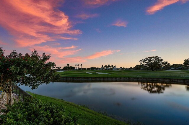 property view of water