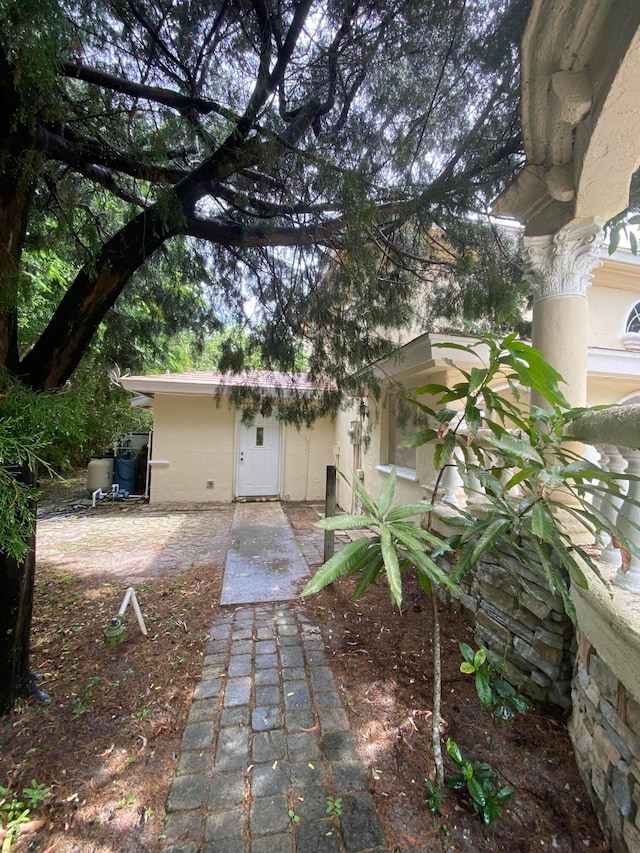 rear view of house featuring a patio area