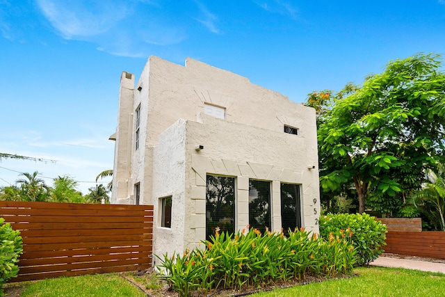 view of rear view of property