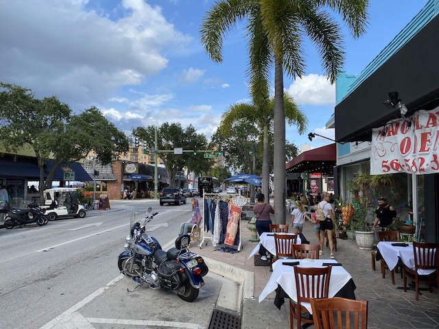 view of road