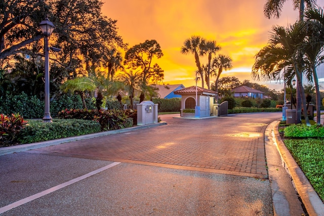 view of road