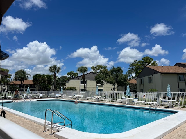 view of pool