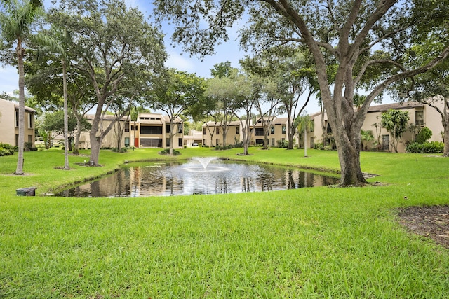 view of water feature