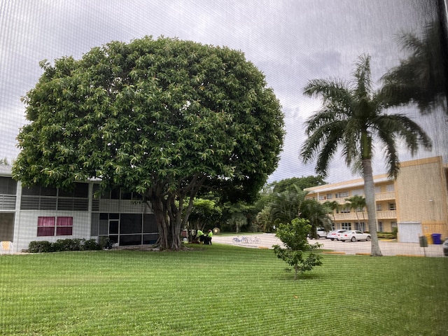 surrounding community featuring a lawn