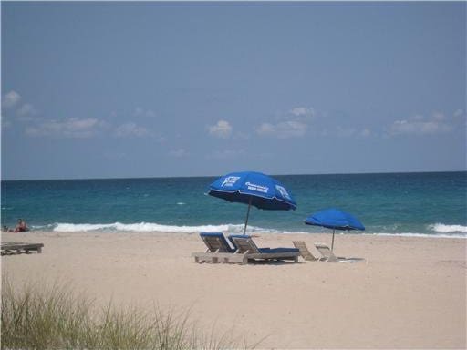 water view with a beach view