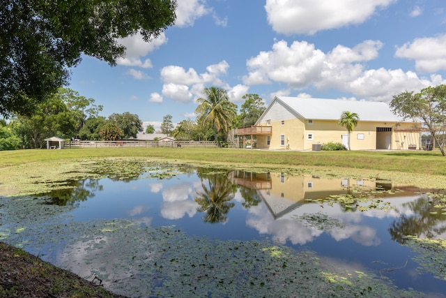 property view of water