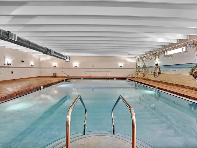 view of pool