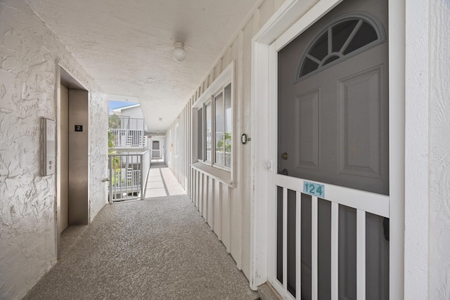 2400 S Ocean Dr Unit 124, Fort Pierce, FL 34949 - corridor featuring elevator