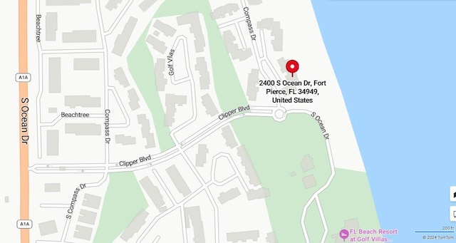 2400 S Ocean Dr Unit 124, Fort Pierce, FL 34949 - map / location