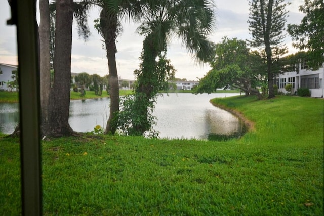 property view of water