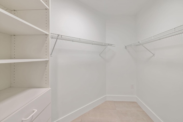 view of spacious closet