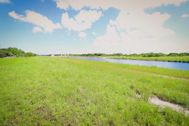 water view with a rural view