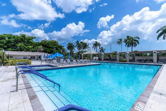 view of swimming pool