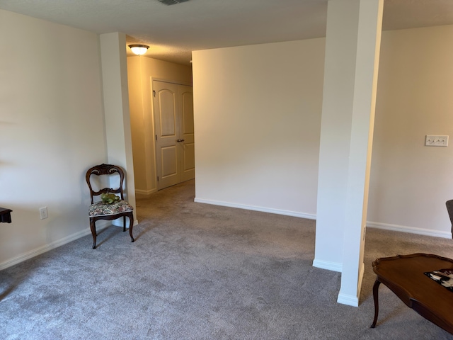 empty room with carpet floors