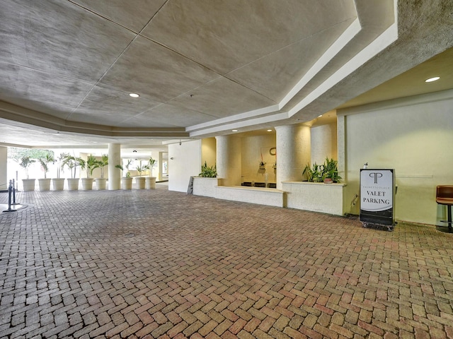 view of community lobby