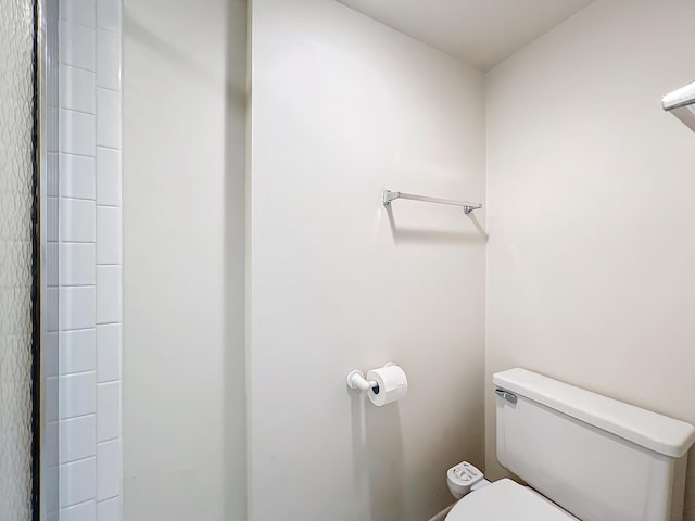 bathroom with toilet