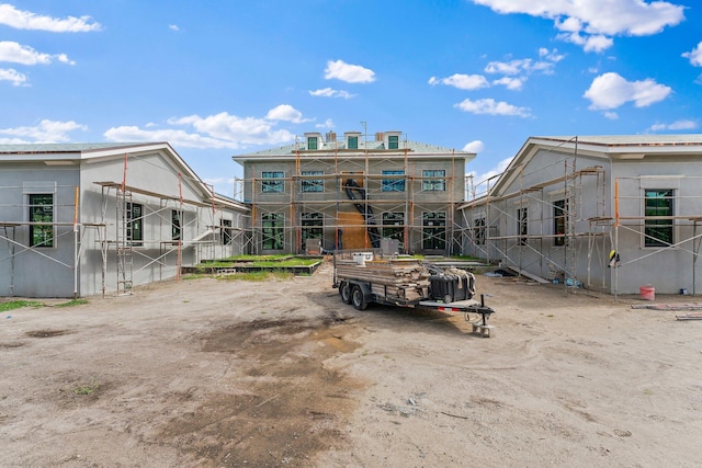 view of rear view of property