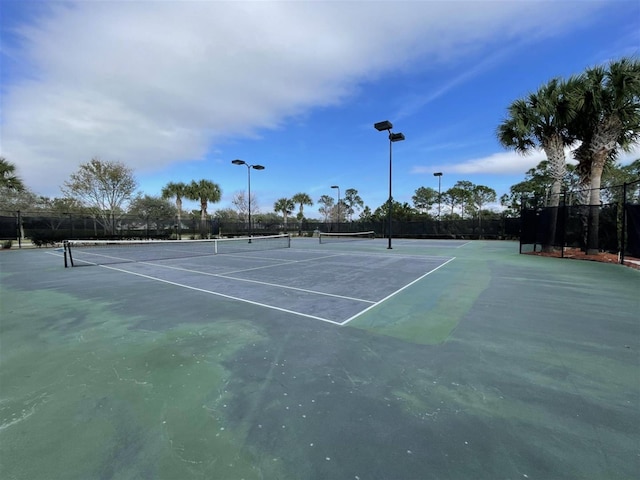 view of sport court