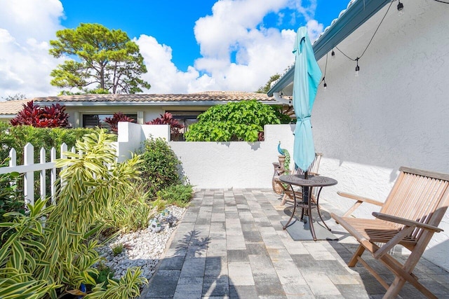 view of patio