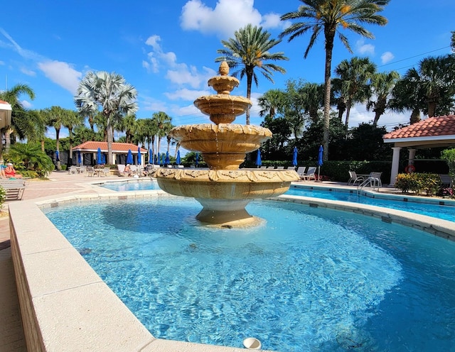 view of swimming pool