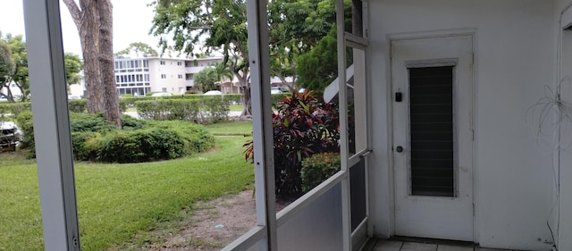 view of doorway