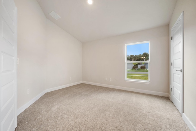 interior space with light carpet