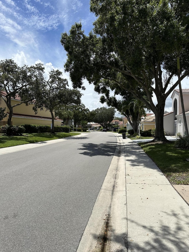 view of street