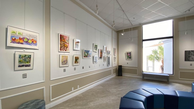 view of community lobby