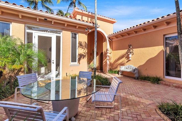 view of patio / terrace with outdoor dining space