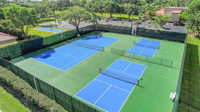 view of sport court