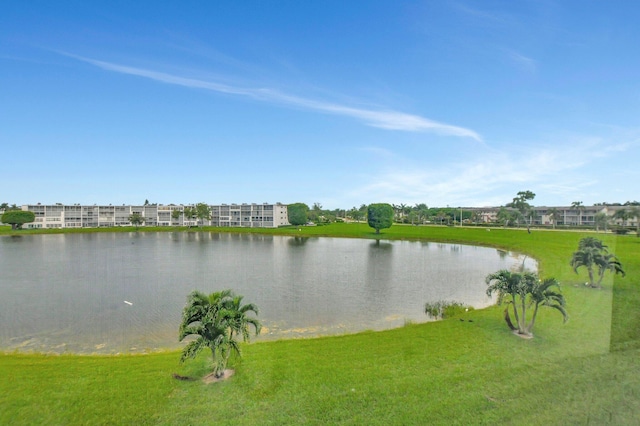 view of water feature