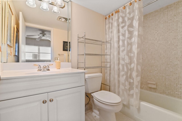 carpeted bedroom with ensuite bath, ceiling fan, and a textured ceiling