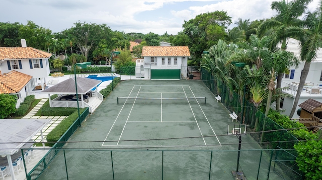 7515-7425 S Flagler Dr, West Palm Beach, FL 33405 - view of tennis court