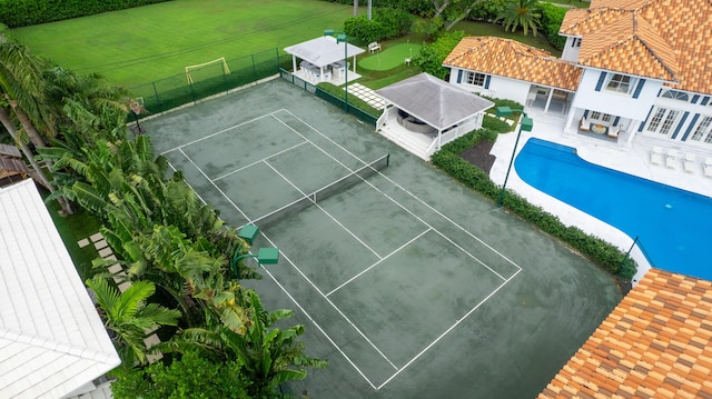 7515-7425 S Flagler Dr, West Palm Beach, FL 33405 - drone / aerial view of a pool