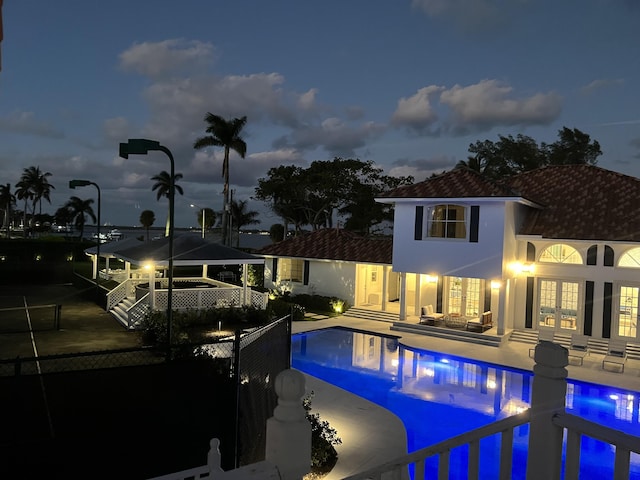 7515-7425 S Flagler Dr, West Palm Beach, FL 33405 - swimming pool featuring a patio area