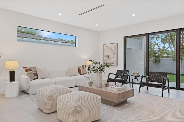 view of living room