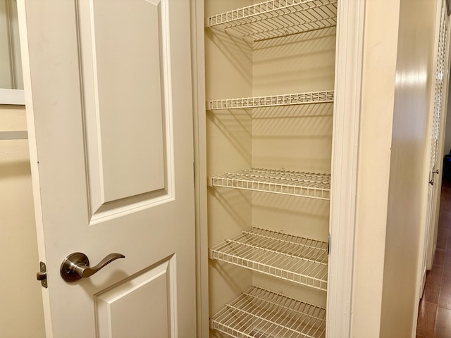 view of closet