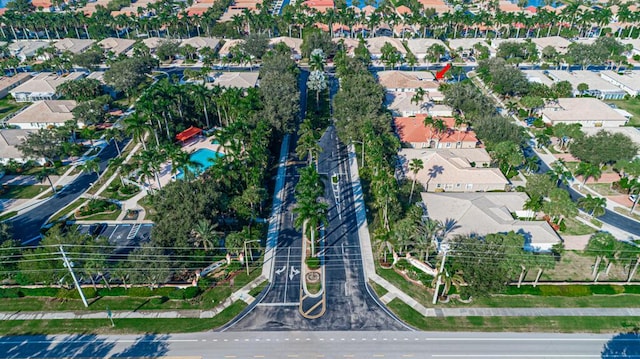 9795 Crescent View Dr S, Boynton Beach, FL 33437 - bird's eye view with a residential view