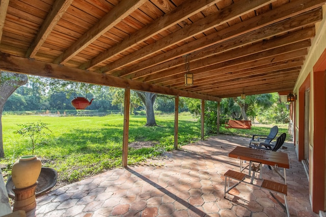 view of patio