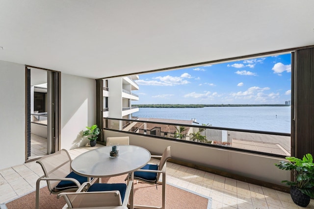 100 Lakeshore Dr Unit 457, North Palm Beach, FL 33408 - balcony with a water view