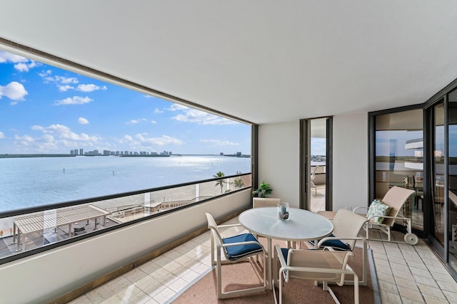 100 Lakeshore Dr Unit 457, North Palm Beach, FL 33408 - balcony with a water view