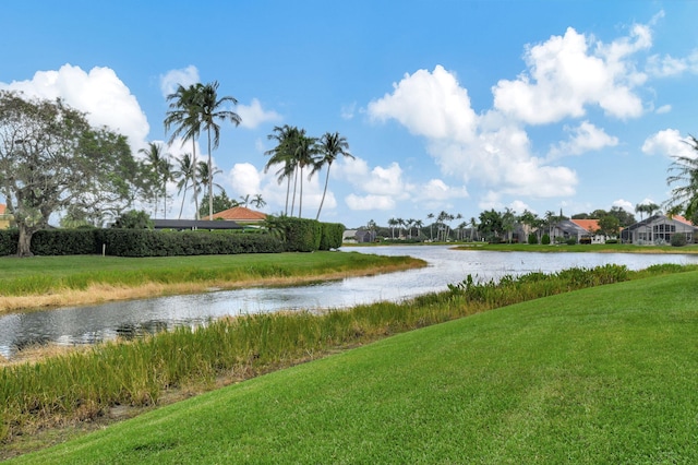 property view of water